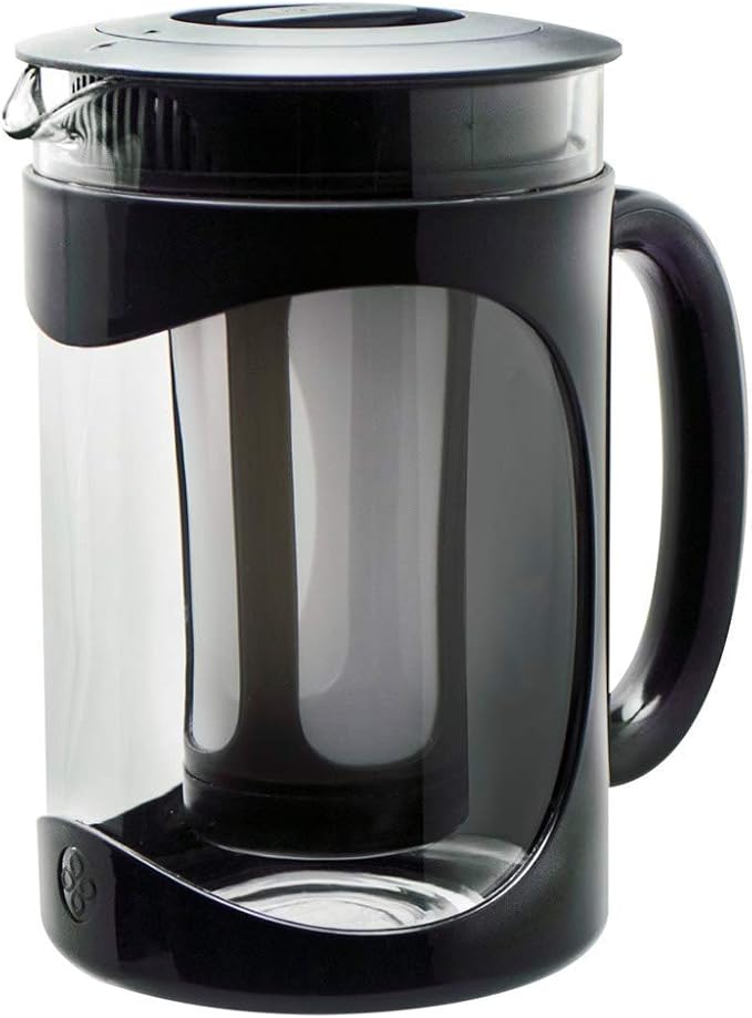 Primula Burke Cold Brew Iced Coffee Maker - Glass Carafe 1.6 Qt (51.2 oz) Black (4 Units)
