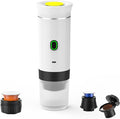 Portable Coffee Maker 3-in-1 Portable Espresso Machine Travel Coffee Maker Work with Capsule and Ground Coffee Cold Brew and Heating Coffee Maker