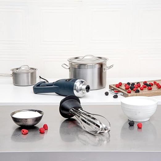 Restaurantware-ATTACHMENT ONLY: Hi Tek 10 Inch Immersion Blender Whisk 1 Dishwashable Blending Whisk - Blender Sold Separately Durable Stainless Steel Whisks Blenders Attachment