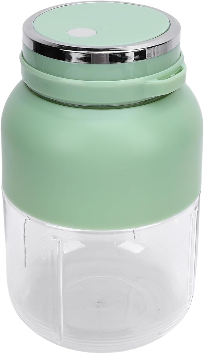 Portable Electric Blender 800ml Rechargeable Cordless Blender Ideal for Gym and Travel with Lid and Straw.