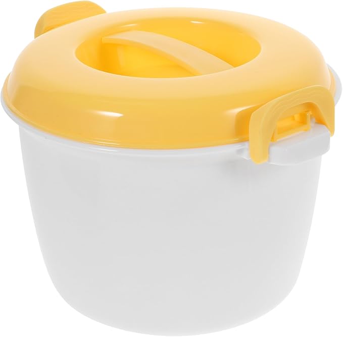 Microwave Rice Cooker Multifunctional Home Rice Cooker Veggies Noodles Food Grade for Students and Professionals