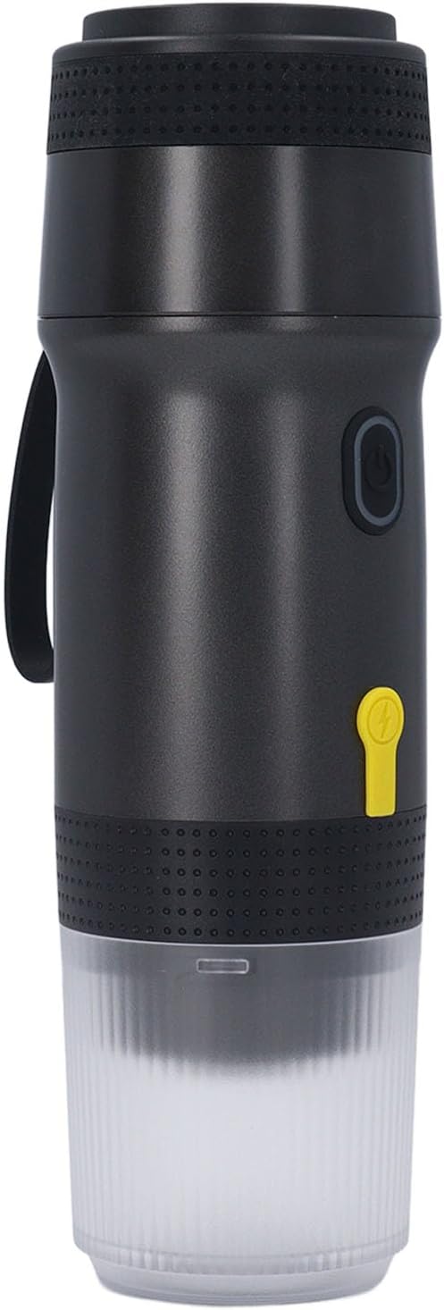 3 in 1 Capsule Coffee Maker 20Bar Cordless Heating Full Automatic for Outdoor Travel Home Office