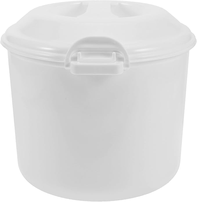 HEALLILY 1set Reusable Microwave Rice Cooker with Lid Capacity Food Box for Convenient Rice Cooking and Steaming Easy to Use for Meal Prep