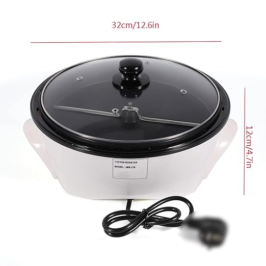 110V 800W Electric Coffee Roaster Machine Household Electric Coffee Roaster Coffee Roasting Machine Bean Roaster Peanut Bean Cafe Coffee Roaster