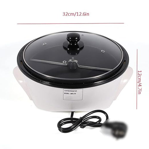 110V 800W Electric Coffee Roaster Machine Household Electric Coffee Roaster Coffee Roasting Machine Bean Roaster Peanut Bean Cafe Coffee Roaster