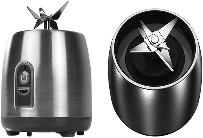 Portable Blender Mini Blender Smoothie Maker with USB Rechargeable Electric Blender Professional Commercial for Vegetables and Fruit Smoothie Maker Blender Food Processor 4000Mah 380Ml
