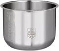 Rice Cooker 304 Stainless Steel Inner Pot 3L4L5Lcompatible For Midea Thickened FS3010/70 Inner Pot(4L 22X12.8)