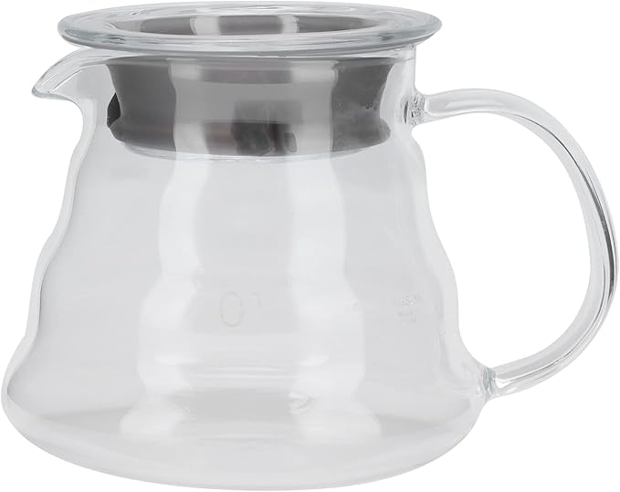 ZJchao Coffee Maker Set Brewer Drip Filter Funnel Kit Coffee Lovers (Beige hand-punched pot)