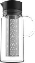 Cold Brew Coffee Maker with Intimate Scale Mark for Home Office Iced Coffee Maker 45.7oz Fits Most Refrigerator Coffee Pots