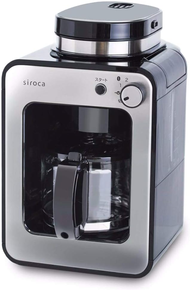 siroca Fully Automatic Coffee Maker SC – A211 [Glass Server/Mill/drip system/Thermal/蒸rasi]