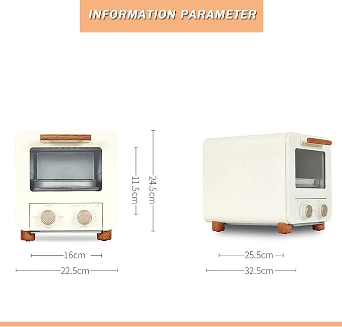 Mini Breakfast Bread Oven Roast Defrost &amp Dehydrator Functions Includes Accessory Recipes BPA Free Healthy CookingPink
