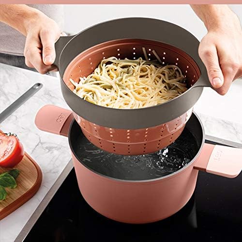 Kitchen Household Aluminum Alloy Pot Set Super Platinum Non Stick Coating Common for Multiple Stoves Easy to Clean Cookware Set