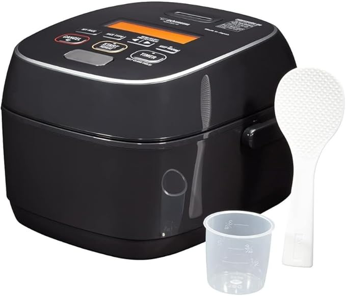 Zojirushi NW-JEC10BA Pressure Induction Heating (IH) Rice Cooker &amp Warmer 5.5-Cup Made in Japan