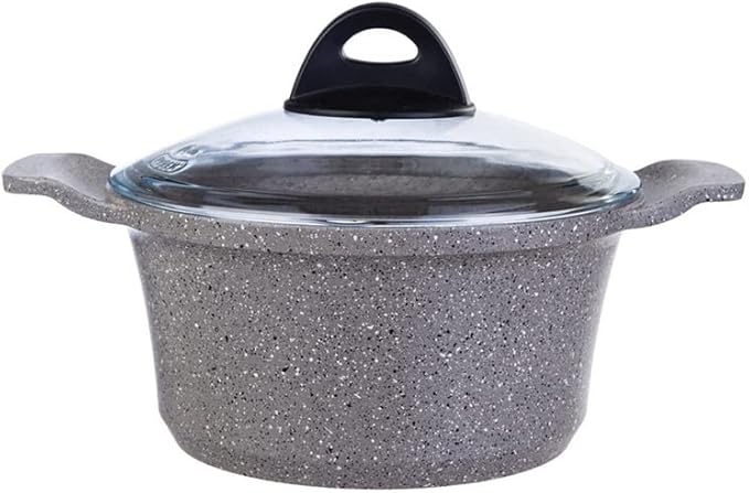 Cookware Cookware Set 7 Pieces Non-Stick Kitchen Pieces Granite Gas Soup Pot Skillet Frying Pan Kitchenware
