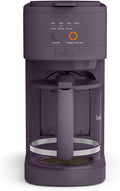 BELLA VersaBrew 2-in1 Coffee Maker K-Cup compatible Brew 3 Sizes Carafes &amp Single Serve Cups Dishwasher Safe Reusable Filter &amp Filter Holder Iced Coffee Function 60oz Tank Plum