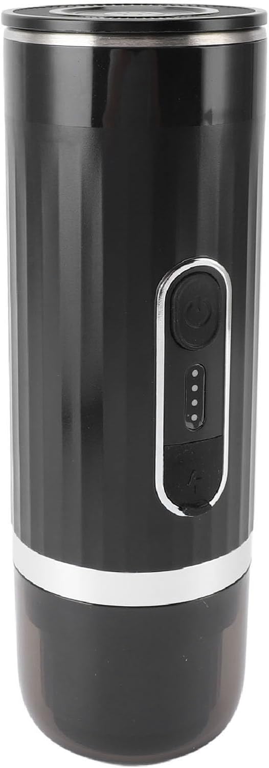 Focket Portable Coffee Maker Leakproof Automatic Heating with 7500 mAh Battery for Charging 12V 24V