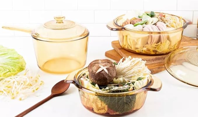Glass Ceramic Cookware Set