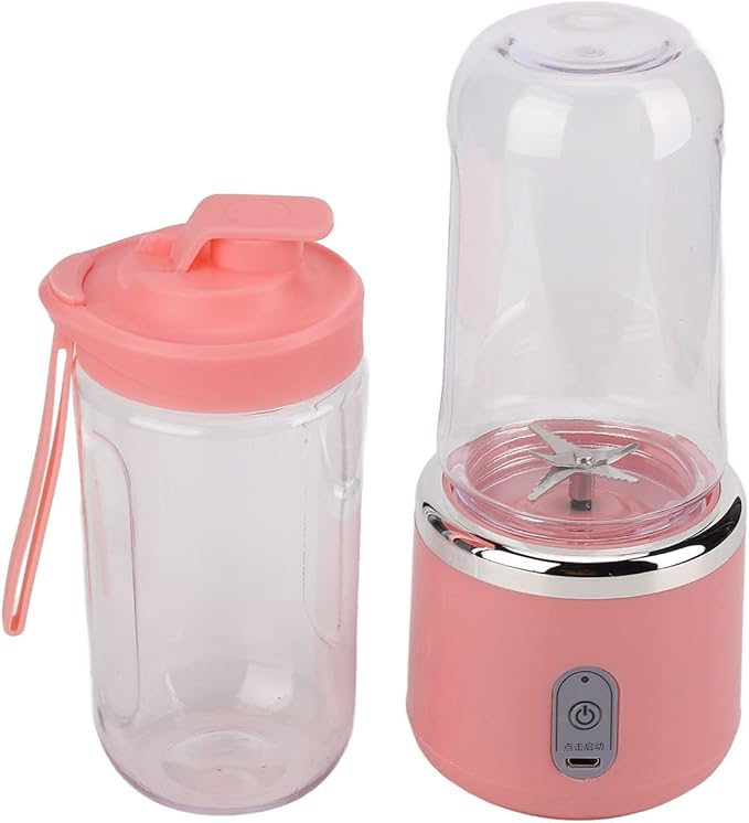 Automatic Juicer Cup Portable Home Blender Juicer Cup Small Rechargeable Juicer Cup Automatic Multifunctional Juicer (B)