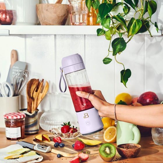 B.eautiful Portable to-Go Blender 2.0 70 W 16 oz Lavender Standard(19485)