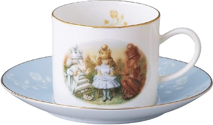 山加商店(Yamakasyoten) McMillan Alice ALC10-1 Teacup &amp Saucer Approx. 8.1 fl oz (230 ml) Pair Dinnerware Set Classic Tableware Miscellaneous Goods Made in Japan