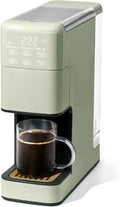 Programmable Single Serve Coffee Maker with Integrated Burr Grinder Touch Controls Fresh Custom Brew Compact Design Easy to Use