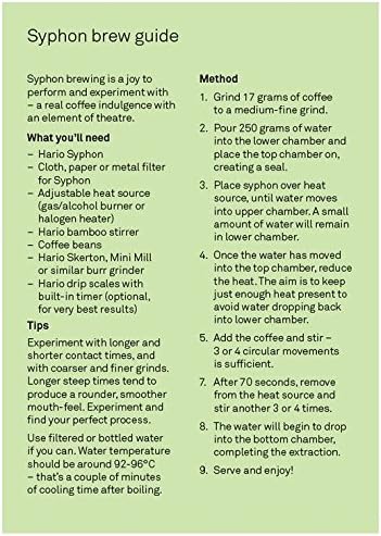 Hario Technica Coffee Syphon 600ml