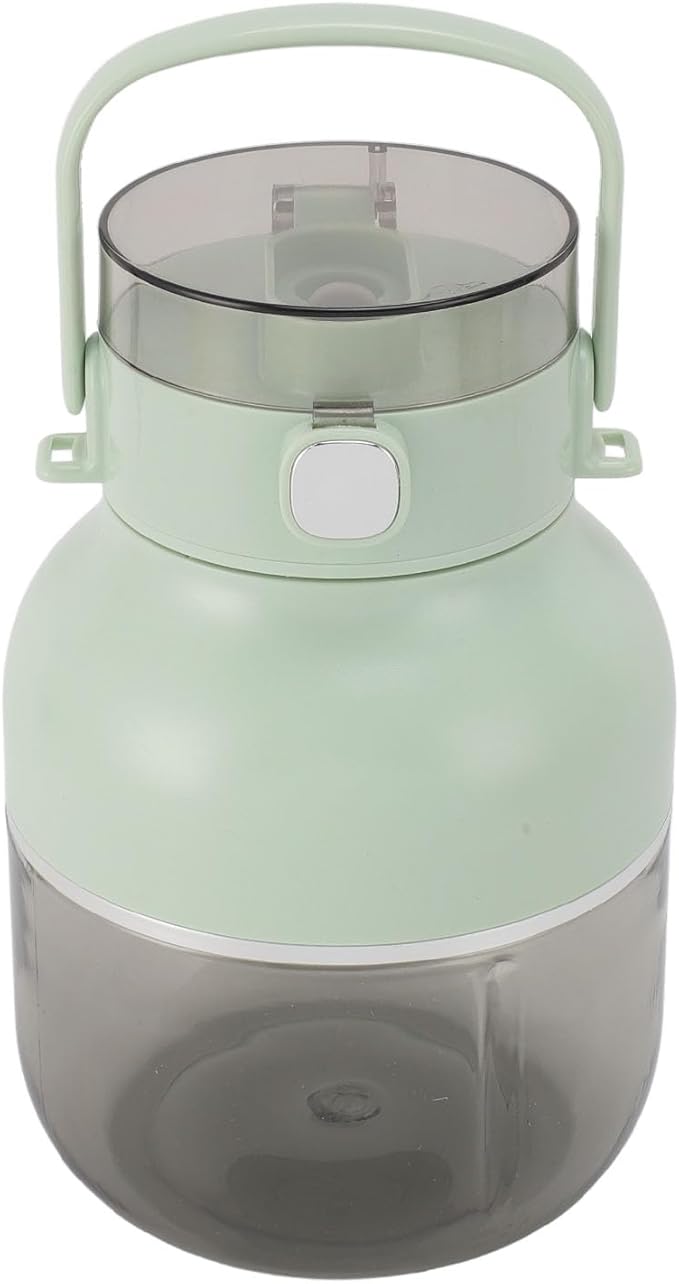Portable Blender Cup 500ML USB Rechargeable Cordless Mini Electric Juicer Cup with Straw (Green)