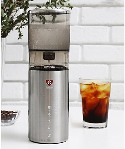 CS550 Upgrade My Dutch Cold Brew Iced Coffee Maker Perfect Cooling Effect Air Tight Clean Drip Valve Double Wall Stainless Steel 18oz 3.7 x 12