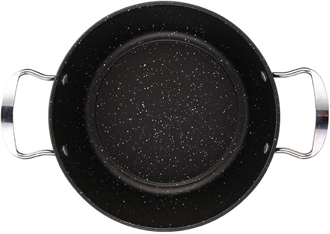 Cookware Set Black Pan with Lid Cutlery Collection Cookware Cutlery Cookware Nonstick Kitchen Supplies
