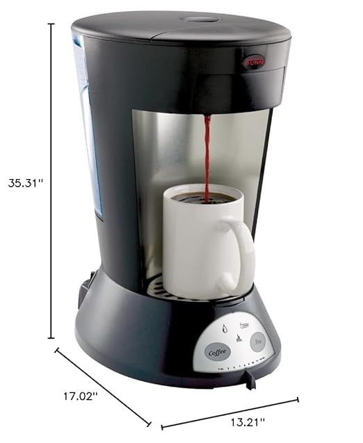 Bunn 35400.0009 MCA My Cafe Black Automatic Pod Brewer Single Serve (120V/60/1PH)