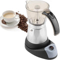 480w 220v 300ml/6 Cups Coffee Maker Electric Coffee Maker Cups Electric Detachable Home Kitchen Moka Coffee Maker Pot