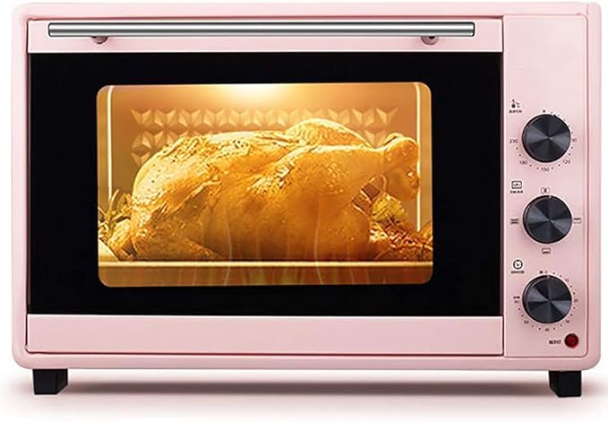 Multi-Function Oven 40 L 1600W Rotisserie Circulating Air Function 60 Minutes Timer Double Glass Door Top and Bottom Heat