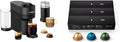 Nespresso Vertuo Pop+ Coffee and Espresso Machine by De'Longhi with Aeroccino Milk Frother Liquorice Black Capsules Vertuo Line