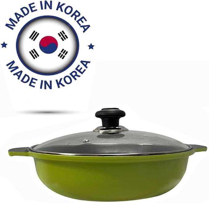 MADE IN KOREA_3D Diamond Coating Nonstick Wok Cookware 11''(28cm) Pots and pans set Kitchen cookware sets