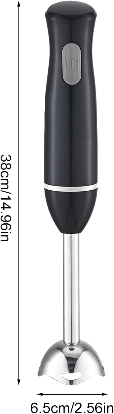 Hand Blender Easy to Use 220-240v 50/60hz Immersion Blender Electric Handheld Mixer Portable Stick Mixer with Stainless Steel Blades for Soup Smoothíe Puree Babý Food