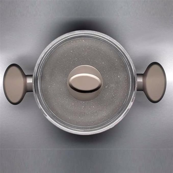 Cookware Cookware Set Kitchenware Saucepan Cooking Pot and Pan Set Non- Stck Granite Stainless Steel Kitchen Variety Pack