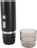800mAh Automatic Electric Coffee Maker | Portable Travel &amp Camping Coffee Machine | USB C Car Charger | Works with Ground Coffee &amp Capsules | Ideal for Outdoor