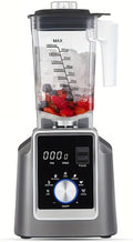Digital Automatic Program Professional Commercial Blender Mixer Juicer Food Processor Ice Smoothies Fruit with 67.63oz JAR (2)