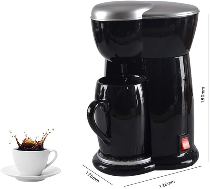 Coffee Maker Single Cup American Drip Coffee Machine Single Cup Household Small Drip One Machine Mini Coffee Machine Electric