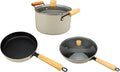 White Maifan Stone Cookware Set High Temperature for Various Cooking Suitable for 1-10 People Gas Stove Electric Stove