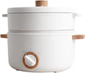 Rice Cooker Household Multifunctional Mini Rice Cooker/Frying Pan/Wok/Soup Pot Ceramic Non-Stick Inner Pot for 1-2 People (B) (B)