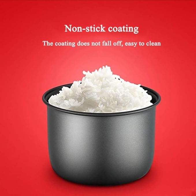 Rice Cookers Mini Household Smart Rice Cooker With Aluminumalloy Non-Stick Liner For 1 People (1.2L)