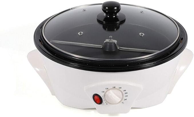 3.3lb Coffee Bean Roasting Baking Machine Electric Coffee Roaster Nut Peanut Cashew Baking Machine Home Cafe DIY Kitchen Tool For Cafes Club Home Use Bean Baker 1200W