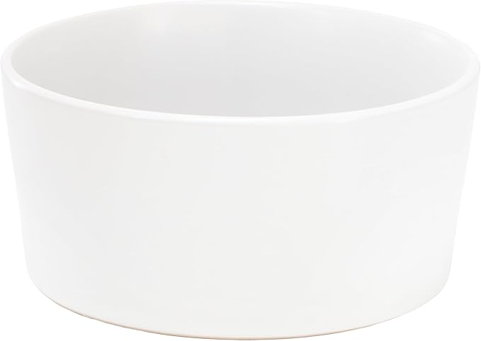 Elama Josh 18 Piece Round Stoneware Dinnerware Set Tableware Set Service for 6 (White)