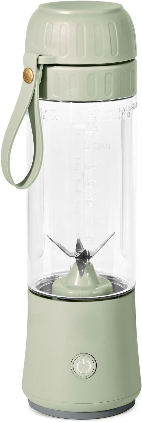 Beautiful Portable to-Go Blender 2.0 70 W 16 oz (Sage Green)