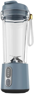High-Power Multifunctional Handheld Blender with Self-Cleaning Feature 6-Speed Settings Stainless Steel Blade Portable for Smoothies Soups and Sauces