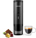 Portable Espresso Machine - Travel Espresso Maker for Both Coffee Ground &amp Capsules - Battery Powered Coffee Maker - Portable Coffee Maker for Travel Camping Home Office RV