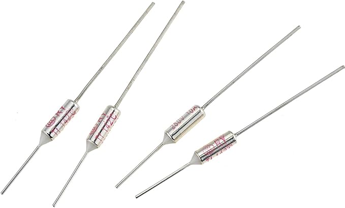 5PCS TF Thermal Fuse RY 10A 250V Temperature RY-142C 172C 185C 192C for Electric Rice Cooker Temperature Fuse Insurance(192C)