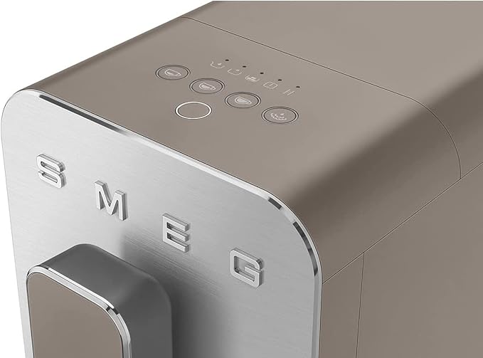 SMEF Fully Automatic Coffee Machine with Grinder and Steam Wand BCC02TPMUS Taupe