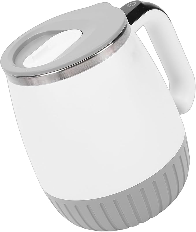 Focket Automatic Stirring Coffee Mug Smart Temperature Display Magnet Auto Stirring Portable Self Cup Rechargeable with USB Cable for Coffee Protein Powder